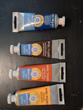Artist's Loft Oil Paint Set - 2.03 Oz Tubes - NEW and Unopened